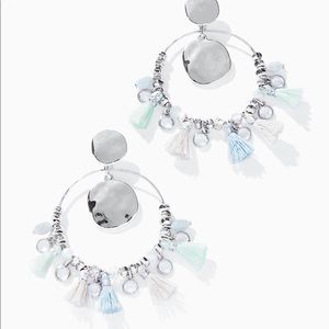 Metal bubbles convertible hoop earrings